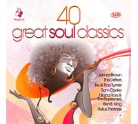 Ben E. King, Diana Ross & The Supremes, Ike & Tina Turner, Sam Cooke, The Drifters, E Più - 40 Great Soul Classics