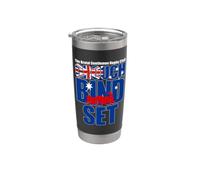 The Brutal Gentlemen Club CROUCH, BIND, SET Australia Bicchiere termico in acciaio inox doppia parete