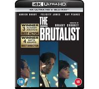 The Brutalist (4K UHD Blu-ray) Adrien Brody Felicity Jones Guy Pearce Joe Alwyn