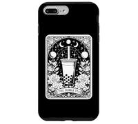 The Bubble Tea Boba Milk Tea Tarocchi Witchy Moon Custodia per iPhone 7 Plus/8 Plus