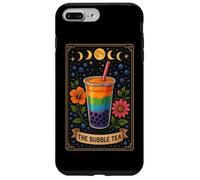 The Bubble Tea Boba Tea Milk Tea Tarocchi Witchy Moon Custodia per iPhone 7 Plus/8 Plus