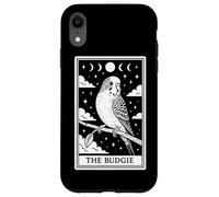 The Budgie Budgerigar Parrot Tarocco Carta Witchy Moon Custodia per iPhone XR