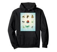 The Bug Club, Un Vivace Design con Insetti per Gli Amanti della Natura Felpa con Cappuccio