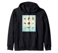 The Bug Club, Un Vivace Design con Insetti per Gli Amanti della Natura Felpa con Cappuccio