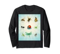 The Bug Club, Un Vivace Design con Insetti per Gli Amanti della Natura Maglia a Manica