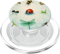 The Bug Club, un vivace design con insetti per gli amanti della natura PopSockets PopGrip per MagSafe