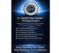 The Build Your Studio Pricing System: Music Lessons Cost Calculator and Pricing Framework
