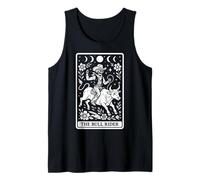 The Bull Rider Bull Riding Cowboy Skeleton Tarocchi Carta Canotta