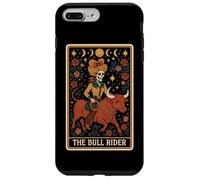 The Bull Rider Bull Riding Cowboy Skeleton Tarocchi Carta Custodia per iPhone 7 Plus/8 Plus