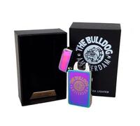 The Bulldog Accendino elettronico al Plasma, ricarica USB, senza gas (Perla)