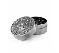 The Bulldog Amsterdam - Macinino | 2 pezzi, in metallo argentato goffrato, per cartine King Size