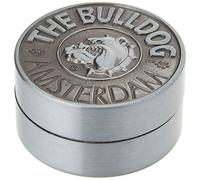 The Bulldog Amsterdam - Smerigliatrice in metallo, 2 pezzi, 40 mm, in rilievo, per cartine King Size, 2 pezzi