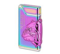 The Bulldog L'accendino a torcia arcobaleno iridescente Bulldog