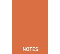The Burnt: Minimalist Notebook for Daily Notes and Ideas - 6x9 Inch with 120 Pages