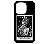 The Burrito Whisperer Mexican Food Skeleton Tarocchi Carta Custodia per iPhone 15 Pro