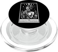 The Burrito Whisperer Mexican Food Skeleton Tarocchi Carta PopSockets PopGrip per MagSafe