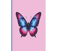 The Butterfly • Passionate Pink • For Women, Teens, & Girls: Aesthetic Cute & Pretty Lined Writing Journal | Diary | Notebook | Composition Book | ... Notes, Planning, & Daily Use | 100 Pages