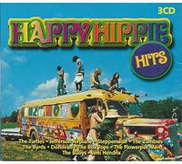 The Byrds, Donovan, Jimi Hendrix, Melanie, Mungo Jerry, Van Morrison, Jefferson Airplane, ecc.. - Happy Hippie Hits