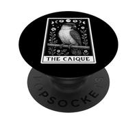 The Caique Parrot Bird Tarocchi Carta Witchy Moon PopSockets PopGrip Adesivo