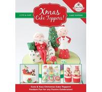 The Cake & Bake Xmas Cake Toppers Cute & Easy Christmas Cake Topper (Tascabile)