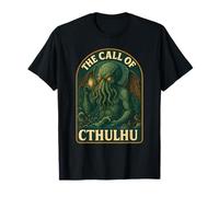 The Call of Cthulhu umorismo assurdo terrore Lovecraft geek Maglietta
