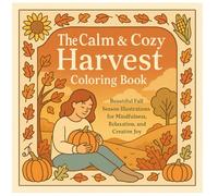 The Calm & Cozy Harvest Coloring Book: Beautiful Fall Season IIIustrations For Mindfulness, Relaxation, And Creative Joy