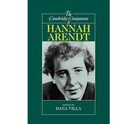 Dana Villa The Cambridge Companion to Hannah Arendt (Tascabile)