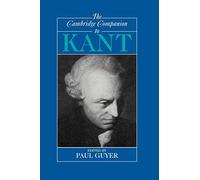 Paul Guyer The Cambridge Companion to Kant (Tascabile)