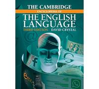 David Crystal The Cambridge Encyclopedia of the English Language (Tascabile)