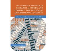 The Cambridge Handbook of Research Methods and Statistics for the Social and Behavioral Sciences: Volume 3: Volume 3: Data Analysis