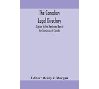 The Canadian legal directory (Tascabile)