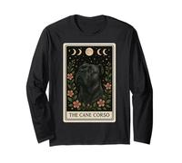 The Cane Corso Cane Tarocchi Witchy Moon Maglia a Manica