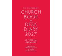 The Canterbury Church Book and Desk Diary 2027 A5 Personal Organiser Edition
