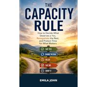 The Capacity Rule: How to Decide What Deserves a Yes, Renegotiate the Rest, and Protect Time for What Matters