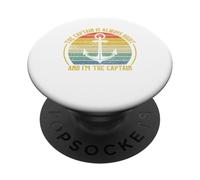 The Captain Is Always Right and I'm The Captain PopSockets PopGrip Adesivo