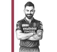The Captain's Stance: Cricket Legend Sketch Notebook | 110 Pages | 6 x 9