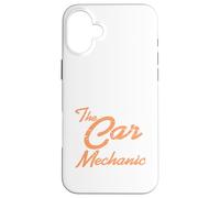 The Car Mechanic, design vintage retrò Custodia per iPhone 16 Plus