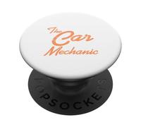 The Car Mechanic, design vintage retrò PopSockets PopGrip Adesivo