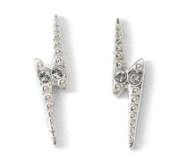 The Carat Shop Harry Potter Sterling Silver Lightning Bolt Orecchini con Cristalli Swarovski