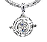 The Carat Shop Il Fascino di Harry Potter Sterling Silver Tempo Turner Slider con Cristalli Swarovski