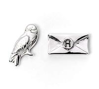 The Carat Shop - Orecchini a perno con scritta "Hedwig & Lettera"