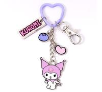The Carat Shop Portachiavi Hello Kitty Kuromi con ciondoli