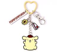Portachiavi Hello Kitty Pompompurin Con Ciondolos Hello Kitty - Gadget