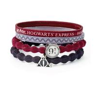 The Carat Shop Set di fasce per capelli ufficiali Harry Potter Platform 9 3/4 & Deathly Hallows