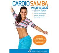 The Cardio Samba Workout: Brazilian samba fitness classes, Samba how-to, Samba dance instruction with Quenia Ribeiro [DVD] [ALL REGIONS] [NTSC] [WIDESCREEN] [Edizione: USA]
