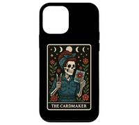 The Cardmaker Cardmaking Scheletro Tarocchi Carta Witchy Moon Custodia per iPhone 12 mini