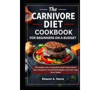 THE CARNIVORE DIET COOKBOOK FOR BEGINNERS ON A BUDGET: Affordable Cuts, 5-Ingredient Meal Prep & Quick-Start Recipes for Sustainable Weight Loss and Long-Term Health