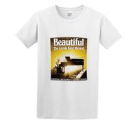 The Carole King Musical Beautiful Casual Round Neck T Shirt White M