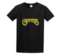 The Carpenters 1970S Pop Duo Legend Karen Richard Unisex 100% Cotton Short-Sleeve T-Shirts Black XL