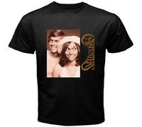 The Carpenters 70s Pop Duo Karen Richard Men's Black T-Shirt Size Black L